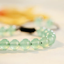 Load image into Gallery viewer, 8mm Mens Women Natural Gemstones Macrame Round Beads Braided Bracelet Handmade