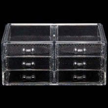 Load image into Gallery viewer, Acrylic Cosmetic Organizer 6 Drawers Drawer Makeup Case Storage Holder Box