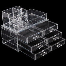 Load image into Gallery viewer, Acrylic Cosmetic Organizer 6 Drawers Drawer Makeup Case Storage Holder Box