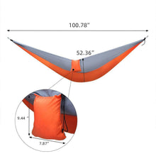 Load image into Gallery viewer, Camping Hammock Rope Outdoor Parachute Camping Tent Lightweight Travel