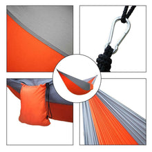 Load image into Gallery viewer, Camping Hammock Rope Outdoor Parachute Camping Tent Lightweight Travel