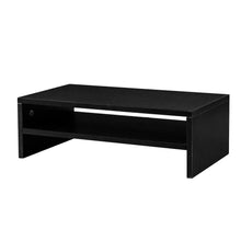Load image into Gallery viewer, Computer Monitor Riser Laptop Screen TV Desktop Stand Storage Table 2-Shelf