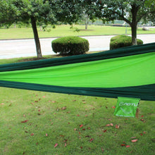 Load image into Gallery viewer, Double Portable 2 Persons Camping Travel Parachute Nylon Stree Hammock Swing Bed