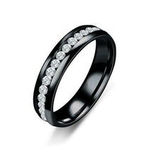 Load image into Gallery viewer, Fashion 8MM Stainless Steel Rings for Men Band Titanium Jewelry Size 6-12