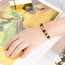 Load image into Gallery viewer, Fashion 8mm Natural Stone Colorful Spots Beaded Women Men's Bracelets Jewelry