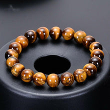Load image into Gallery viewer, Fashion Natural Stone Blue Tiger Eye Malachite Beads Bracelets Men Women Jewelry