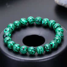 Load image into Gallery viewer, Fashion Natural Stone Blue Tiger Eye Malachite Beads Bracelets Men Women Jewelry