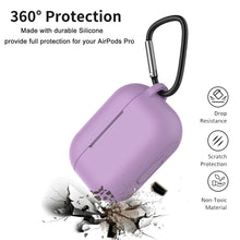 Load image into Gallery viewer, For Apple AirPods Pro Silicone Case Protector Shockproof Full Cover + Keychain