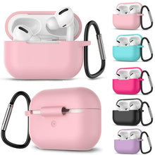 Load image into Gallery viewer, For Apple AirPods Pro Silicone Case Protector Shockproof Full Cover + Keychain