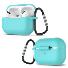 Load image into Gallery viewer, For Apple AirPods Pro Silicone Case Protector Shockproof Full Cover + Keychain