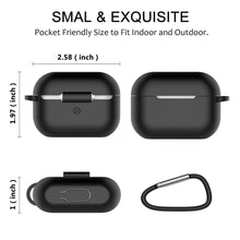 Load image into Gallery viewer, For Apple AirPods Pro Silicone Case Protector Shockproof Full Cover + Keychain