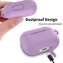 Load image into Gallery viewer, For Apple AirPods Pro Silicone Case Protector Shockproof Full Cover + Keychain