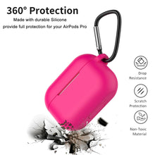 Load image into Gallery viewer, For Apple AirPods Pro Silicone Case Protector Shockproof Full Cover + Keychain