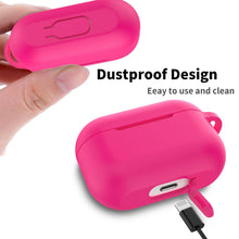 Load image into Gallery viewer, For Apple AirPods Pro Silicone Case Protector Shockproof Full Cover + Keychain
