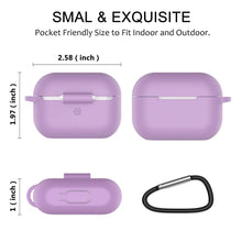 Load image into Gallery viewer, For Apple AirPods Pro Silicone Case Protector Shockproof Full Cover + Keychain
