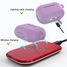 Load image into Gallery viewer, For Apple AirPods Pro Silicone Case Protector Shockproof Full Cover + Keychain
