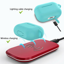Load image into Gallery viewer, For Apple AirPods Pro Silicone Case Protector Shockproof Full Cover + Keychain