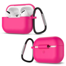 Load image into Gallery viewer, For Apple AirPods Pro Silicone Case Protector Shockproof Full Cover + Keychain