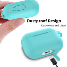 Load image into Gallery viewer, For Apple AirPods Pro Silicone Case Protector Shockproof Full Cover + Keychain