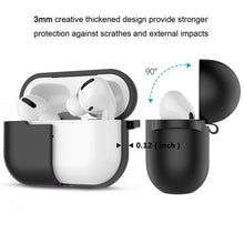 Load image into Gallery viewer, For Apple AirPods Pro Silicone Case Protector Shockproof Full Cover + Keychain
