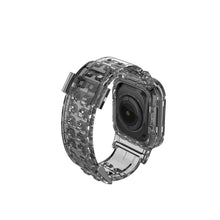 Load image into Gallery viewer, For Apple Watch Series 7/6/5/4/3/2/SE Clear Rugged Case with Band Strap 41/45mm