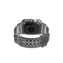 Load image into Gallery viewer, For Apple Watch Series 7/6/5/4/3/2/SE Clear Rugged Case with Band Strap 41/45mm