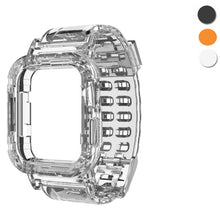 Load image into Gallery viewer, For Apple Watch Series 7/6/5/4/3/2/SE Clear Rugged Case with Band Strap 41/45mm