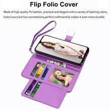 Load image into Gallery viewer, For LG Stylo 6 Flip Leather Wallet Phone Case Stand with Card Holder Kickstand