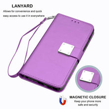 Load image into Gallery viewer, For LG Stylo 6 Flip Leather Wallet Phone Case Stand with Card Holder Kickstand