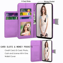 Load image into Gallery viewer, For LG Stylo 6 Flip Leather Wallet Phone Case Stand with Card Holder Kickstand