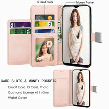 Load image into Gallery viewer, For LG Stylo 6 Flip Leather Wallet Phone Case Stand with Card Holder Kickstand