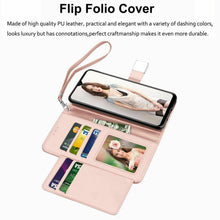 Load image into Gallery viewer, For LG Stylo 6 Flip Leather Wallet Phone Case Stand with Card Holder Kickstand