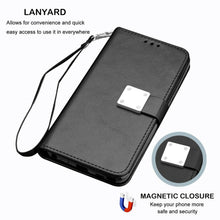 Load image into Gallery viewer, For LG Stylo 6 Flip Leather Wallet Phone Case Stand with Card Holder Kickstand