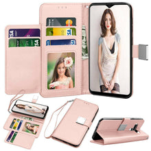 Load image into Gallery viewer, For LG Stylo 6 Flip Leather Wallet Phone Case Stand with Card Holder Kickstand