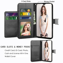Load image into Gallery viewer, For LG Stylo 6 Flip Leather Wallet Phone Case Stand with Card Holder Kickstand