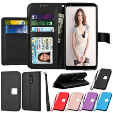 Load image into Gallery viewer, For LG Stylo 6/Stylo 5/4/5v/5x/5+ Leather Wallet Case Card Holder Stand Cover
