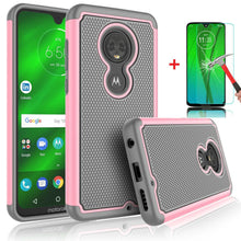 Load image into Gallery viewer, For Moto T-Mobile Revvlry / Revvlry+ Plus Case Cover with Glass Screen Protector