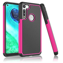 Load image into Gallery viewer, For Motorola Moto G Fast Case Hybrid Shockproof Silicone Armor Hard Phone Cover