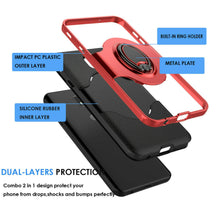 Load image into Gallery viewer, For Samsung Galaxy J7 V 2018/Crown/Refine/Star Ring Stand Case Cover +Car Holder