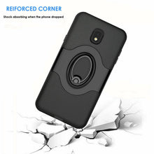 Load image into Gallery viewer, For Samsung Galaxy J7 V 2018/Crown/Refine/Star Ring Stand Case Cover +Car Holder
