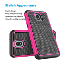 Load image into Gallery viewer, For Samsung Galaxy J3 V 2018 Orbit / Star Case Cover with Glass Screen Protector