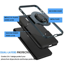 Load image into Gallery viewer, For Samsung Galaxy J7 V 2018/Crown/Refine/Star Ring Stand Case Cover +Car Holder