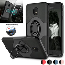 Load image into Gallery viewer, For Samsung Galaxy J7 V 2018/Crown/Refine/Star Ring Stand Case Cover +Car Holder