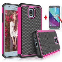 Load image into Gallery viewer, For Samsung Galaxy J3 V 2018 Orbit / Star Case Cover with Glass Screen Protector