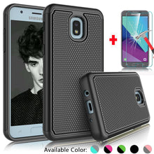 Load image into Gallery viewer, For Samsung Galaxy J3 V 2018 Orbit / Star Case Cover with Glass Screen Protector