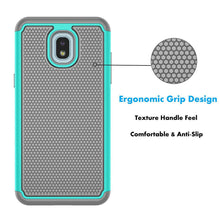 Load image into Gallery viewer, For Samsung Galaxy J3 V 2018 Orbit / Star Case Cover with Glass Screen Protector