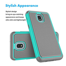 Load image into Gallery viewer, For Samsung Galaxy J3 V 2018 Orbit / Star Case Cover with Glass Screen Protector