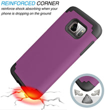 Load image into Gallery viewer, For Samsung Galaxy S7 Shockproof Silicone Case Hybrid Rugged Rubber Slim Cover