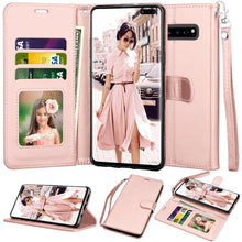 Load image into Gallery viewer, For Samsung Galaxy S10 5G Leather Wallet Flip Stand Case Cover with Card Holder