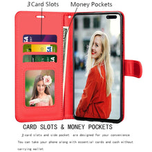 Load image into Gallery viewer, For Samsung Galaxy S10 5G Leather Wallet Flip Stand Case Cover with Card Holder